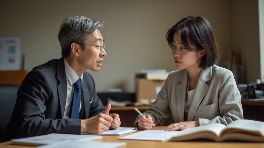 Mentor and student in thoughtful discussion representing the value of guided learning and knowledge transfer between generations